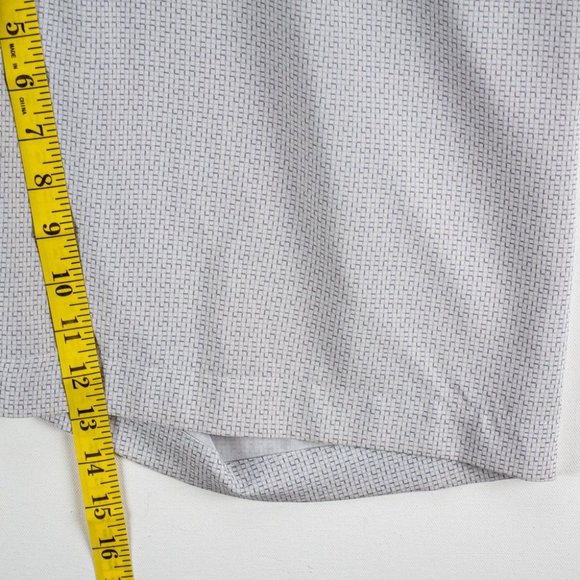 Callaway | Men's Flat Front Golf Shorts Size 44 Tall Opti-Dri White Gray - Picture 10 of 10